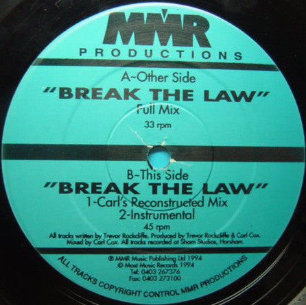 Glow (8) : Break The Law (12