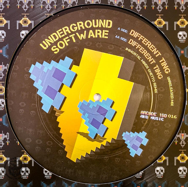 Underground Software : Different Ting (Unreleased Mix) / (Immortal Minds Ghetto Remix) (12