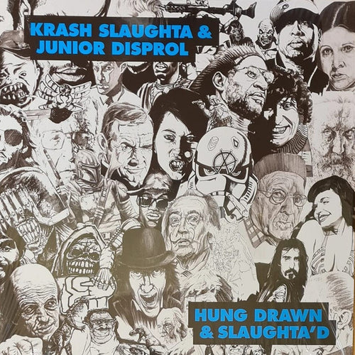 Krash Slaughta & Junior Disprol : Hung Drawn & Slaughta'd (LP, Album)