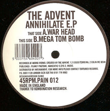 Load image into Gallery viewer, The Advent : Annihilate E.P (12", EP)
