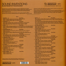 Load image into Gallery viewer, Klaus Weiss Rhythm &amp; Sounds : Sound Inventions (LP, RE)
