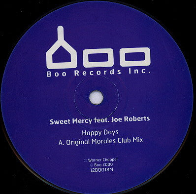 Sweet Mercy Feat. Joe Roberts : Happy Days (12