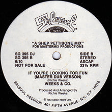 Load image into Gallery viewer, Weeks &amp; Co. : If You're Looking For Fun (12", Promo)
