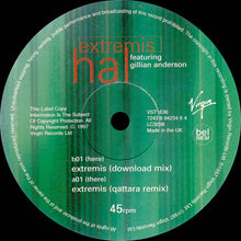 Load image into Gallery viewer, Hal (2) Featuring Gillian Anderson : Extremis (12&quot;, Single)
