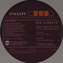 Load image into Gallery viewer, DJ Linus : Who Stole The Soul? - The Remixes (12")
