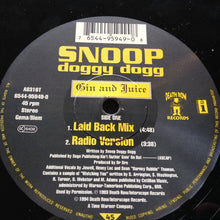 Load image into Gallery viewer, Snoop Doggy Dogg* : Gin &amp; Juice (12", Single)
