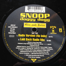 Load image into Gallery viewer, Snoop Doggy Dogg* : Gin &amp; Juice (12", Single)
