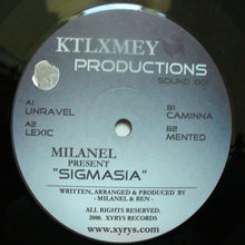 Load image into Gallery viewer, Milanel : Sigmasia (12")
