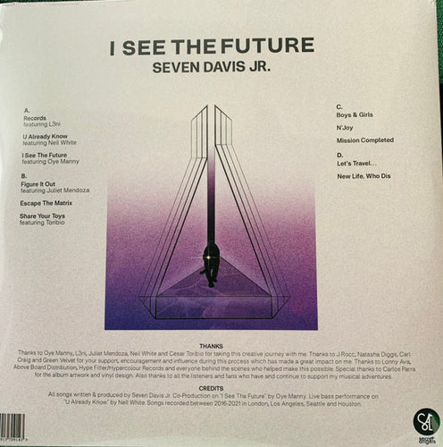 Seven Davis Jr. : I See The Future (2xLP, Album)