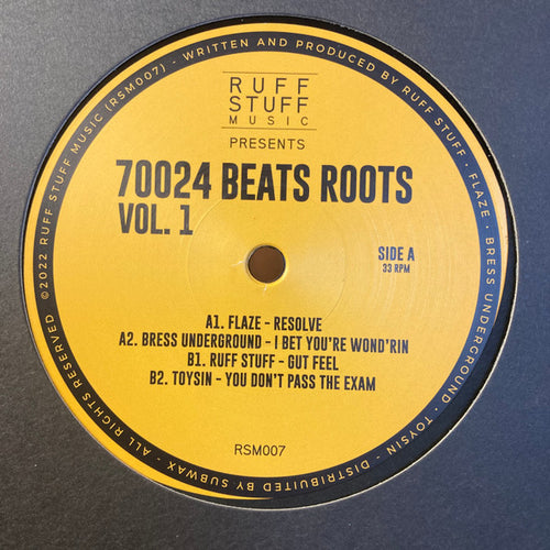 Various : 70024 Beats Roots Vol. 1 (12