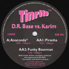 Load image into Gallery viewer, D.R. Base vs. Karim : Anaconda / Piranha / Funky Baseman (12")
