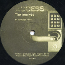 Load image into Gallery viewer, DJ Misjah &amp; DJ Tim : Access (The Remixes) (12")
