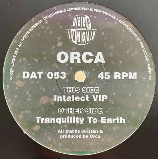 Orca : Tranquility To Earth / Intalect (VIP) (12