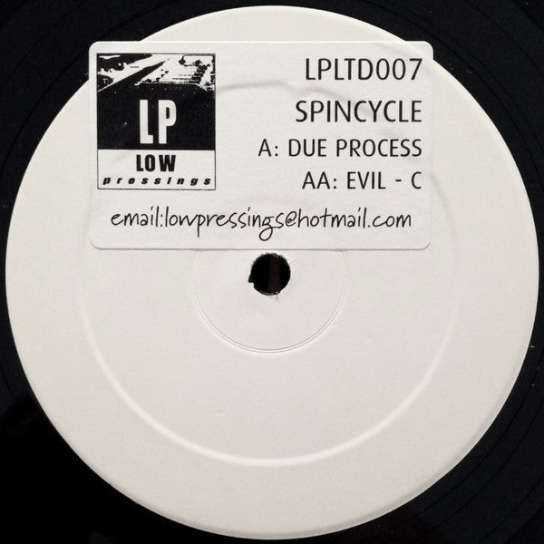 Spincycle : Due Process / Evil - C (12