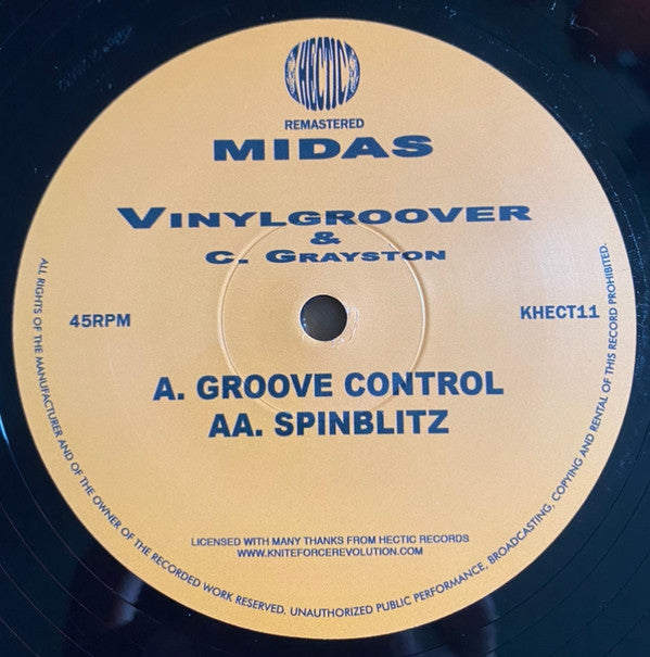 Midas : Groove Control / Spinblitz (12
