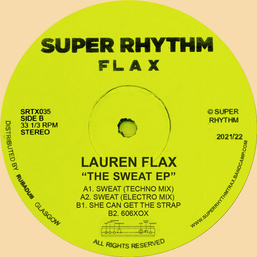 Lauren Flax : The Sweat EP  (12