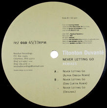 Load image into Gallery viewer, Titonton Duvanté : Never Letting Go (Remixes) (12")

