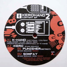 Load image into Gallery viewer, K-Hand* &amp; Kero : Content EP (12&quot;, EP, Whi)
