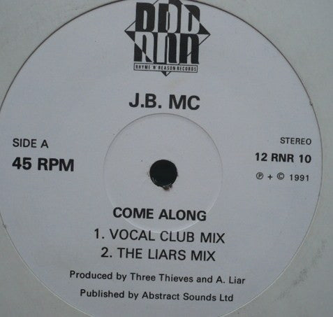 J.B. MC : Come Along (12