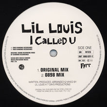 Load image into Gallery viewer, Lil' Louis &amp; The World : I Called U (But You Weren't There) (12", Ltd, No1)
