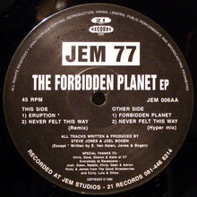 Load image into Gallery viewer, Jem 77 : The Forbidden Planet EP (12&quot;, EP)
