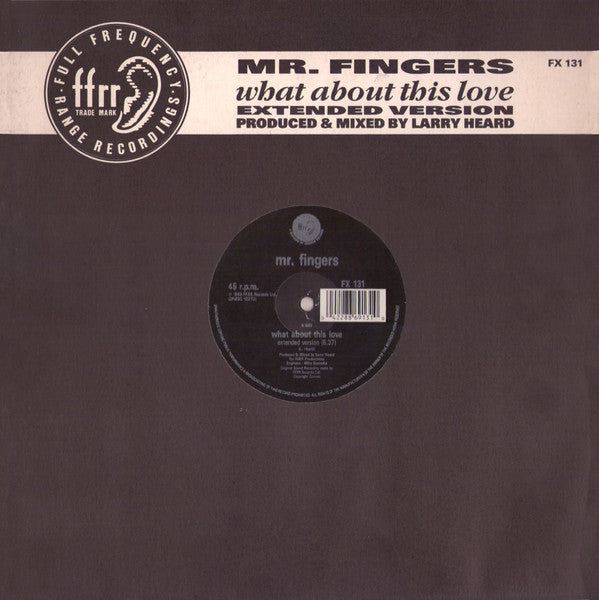 Mr. Fingers : What About This Love (12