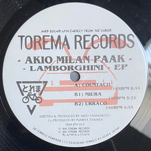 Load image into Gallery viewer, Akio Milan Paak : Lamborghini EP (12", EP)
