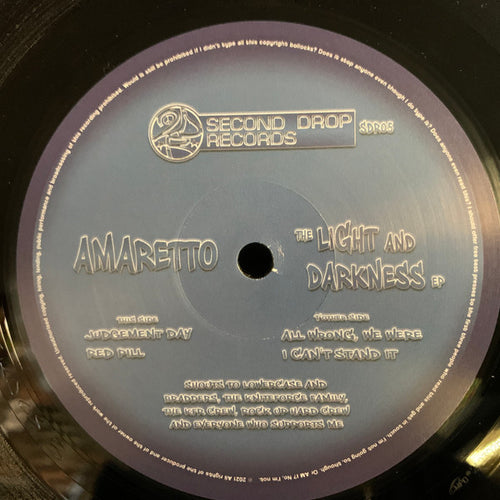 Amaretto (4) : The Light And Darkness EP (12