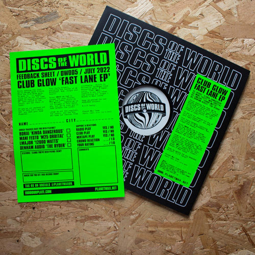 Various : Club Glow Fast Lane EP (12