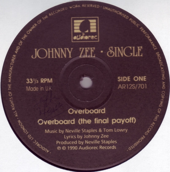 Johnny Zee : Overboard (12