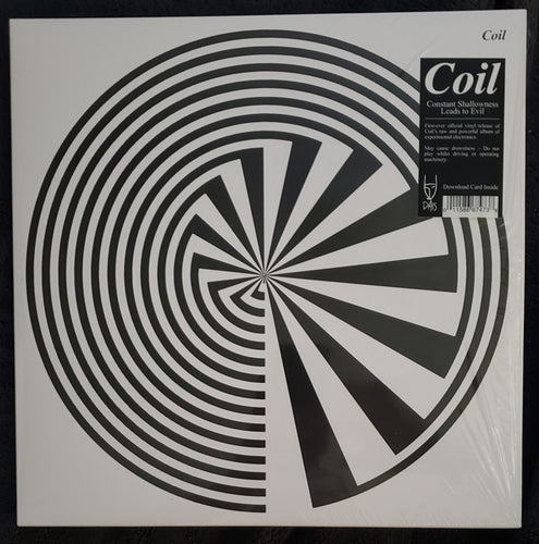 Coil : Constant Shallowness Leads To Evil (2xLP, Album, RE)