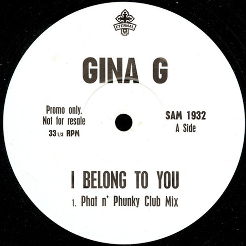 Gina G : I Belong To You (12