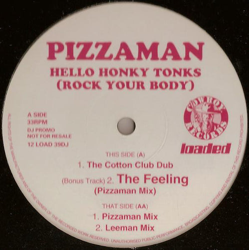 Pizzaman : Hello Honky Tonks (Rock Your Body) (12
