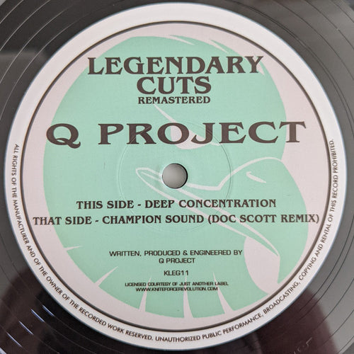Q Project : Deep Concentration EP (12