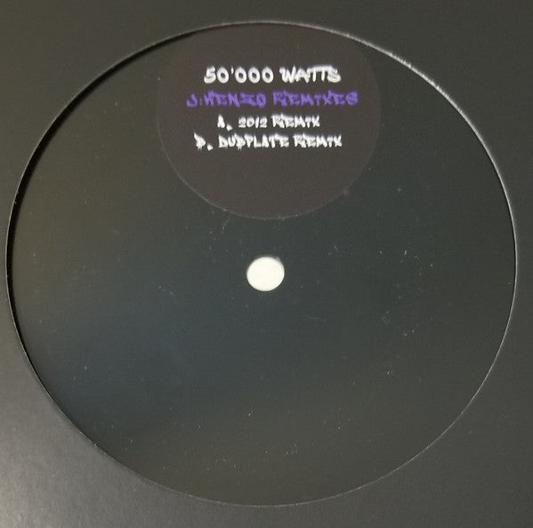 Matty G : 50,000 Watts (J:Kenzo Remixes) (Lathe, 10