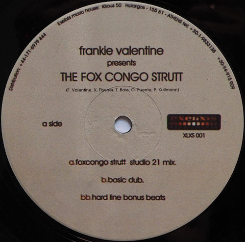 Frankie Valentine : The Fox Congo Strutt (12
