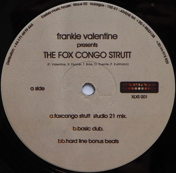 Frankie Valentine : The Fox Congo Strutt (12