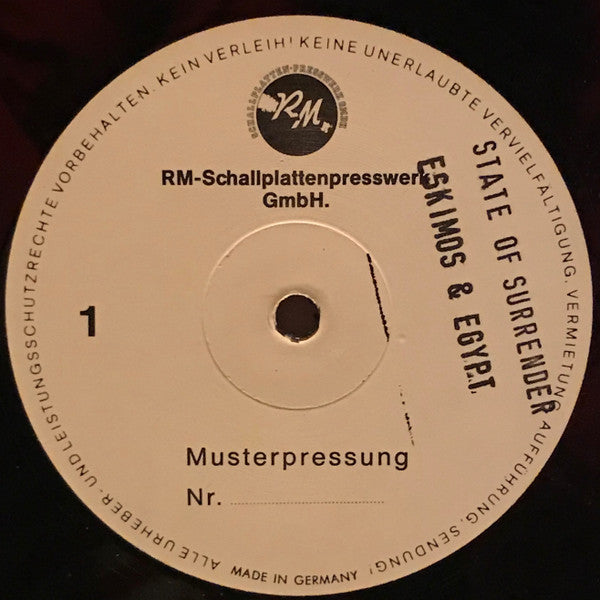 Eskimos & Egypt : State Of Surrender (12