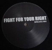 Load image into Gallery viewer, Skool Of Thought V Beastie Boys : Fight For Your Right (Breaks Mix) (12&quot;, S/Sided, Ltd, Unofficial)
