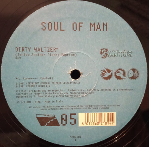 Soul Of Man : Dirty Waltzer (12