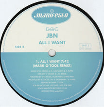 Load image into Gallery viewer, JBN : All I Want (12&quot;, Promo)
