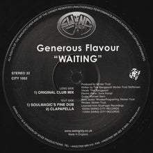 Load image into Gallery viewer, Generous Flavour : Waiting (12")
