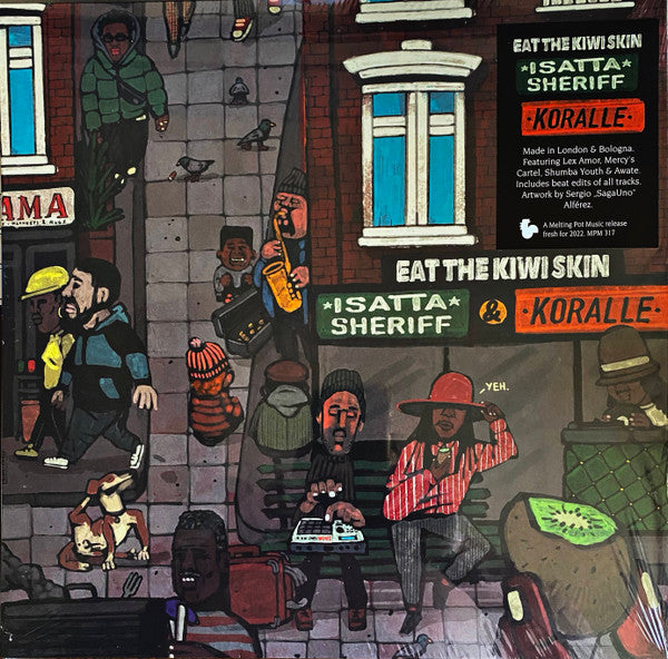 Isatta Sheriff, Koralle : Eat The Kiwi Skin (LP, EP)