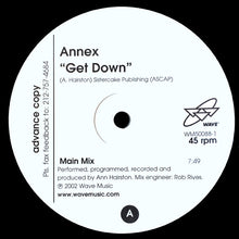 Load image into Gallery viewer, Annex : Get Down (12&quot;, Promo)
