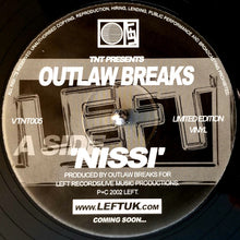 Load image into Gallery viewer, TNT (2) Presents Outlaw Breaks : Nissi / Unique (12", Ltd)

