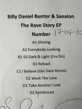 Load image into Gallery viewer, Billy "Daniel" Bunter &amp; Sanxion : The Rave Story EP (12", EP, Ltd, W/Lbl)
