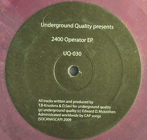 2400 Operator : 2400 Operator EP. (12
