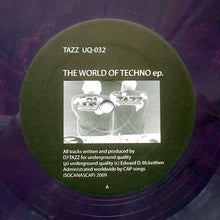 Load image into Gallery viewer, Tazz (7) : The World Of Techno EP. (12", EP, Pur)
