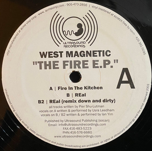 West Magnetic : The Fire EP (12