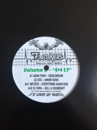 Various : Flatliners Volume 2 - '4M EP' (12